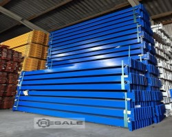 Maschine: SSI SCHäFER PR600 2.900 mm / K:140 x 40mm / blue Palettenregaltraverse Traverse