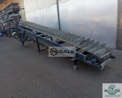 Maschine:  6X0,58 m Förderbänder