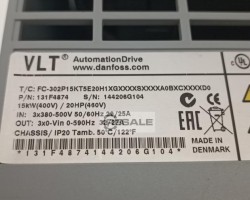 Maschine: DANFOSS VLT FC-302P15KT5E20H1XG… Frequenzumrichter, 15KW