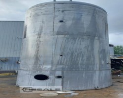 Maschine: SCHOLTEN TANKS R43 Edelstahltank, stehend, Volumen: 43,5 m³