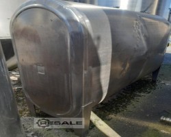 Maschine: SCHOLTEN TANKS R19 Edelstahltank, liegend, Volumen: 2,3 m³