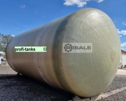 Maschine: REICH P134 GFK 40.000 L Polyester Futtermittel- Wassertank