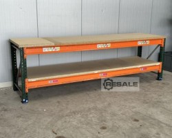 Maschine: DEXION P 90 3.200x938x600mm(BxTxH) Packtisch Werktisch Arbeitstisch