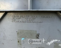 Maschine:  1.040x640x550 mm Großvolumenbehälter Mehrzweckbehälter