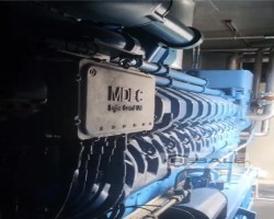 Maschine: MTU MTU20V4000 Stromaggregat Stromerzeuger Generator