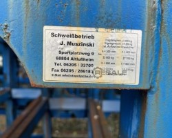 Maschine: J.MUSZINSKI HF Stapeljoche Stapeljoche