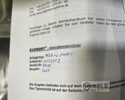 Maschine: BEKO TECHNOLOGIES EVERDRY Trockner Absorber