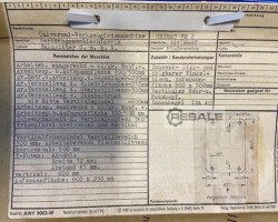 Maschine: WEMAS UNIMAC FM 2 Fräsmaschinen