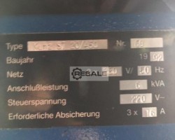Maschine: KUNZ/BOSCHERT KST 20/450 Ausklinkmaschinen