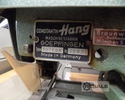 Maschine: HANG 103 LOK Weiterverarbeitungsmaschinen