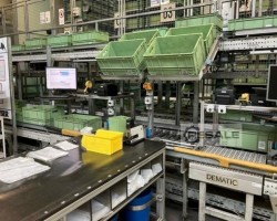 Maschine: SIEMENS AKL Dematic Kistenstellplätze