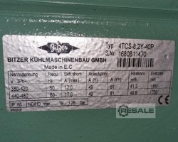 Maschine: BITZER 4TCS-8.2Y-40P (x2) & 4CES-6.F1 Kompressoren