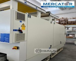 Maschine: DMC SYSTEM SY TC 1350 Bearbeitungslinie Kalibrieren und Bürsten