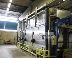 Maschine: ZIMMER THERMOCURE UHD3 Härtungsmaschine für Gewebe / Kantenschneider Zimmer