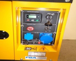 Maschine: MITROPOWER PM 7500 TD Diesel Generator 6,5 kVA