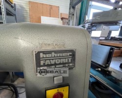 Maschine: HOHNER Favorit Heftmaschine