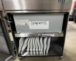 Maschine: DOMINO D620i + DPX Etikettiermaschinen