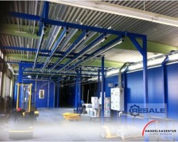 Maschine: HANDELSAGENTUR BENECKE  Pulveranlage 6x2,3x2 [m]