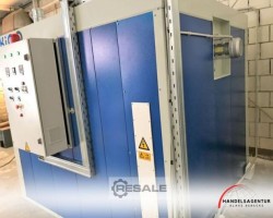 Maschine: HANDELSAGENTUR BENECKE Oven 3,5x1,9x2,0m Gas Pulverbeschichtungsanlagen