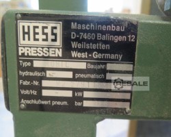 Maschine: HESS mobil 3000 Kantenpressen
