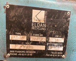 Maschine: ELDAN PC12 Kabelgranulieranlagen