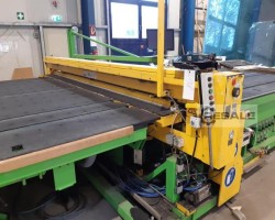 Maschine: HEGLA VSG A 37 Glas Scheiben Schneidtisch