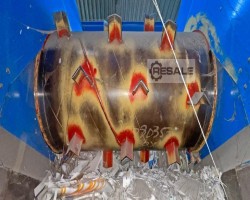 Maschine: BOA / HUBER  Dosierbunker inkl. Dosierwalze