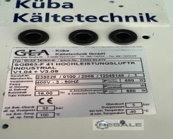 Maschine: KüBA SGB63-F41 Verdampfer