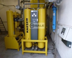 Maschine: KAESER COBURG DC 75E, STAG 3000 l, SigmaAir Druckluftanlage