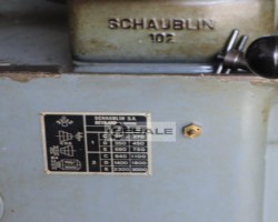 Maschine: SCHAUBLIN 102-80 Revolverdrehmaschinen