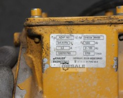 Maschine: KNAUER NZHF 160 1650 W Aussenrüttler Rüttler Rüttelmotor