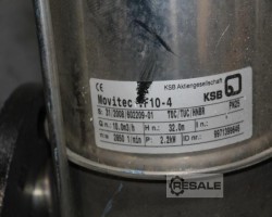 Maschine: KSB Movitec VF 10-4 Kreiselpumpe