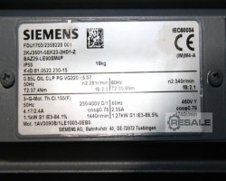Maschine: SIEMENS FDU1703/2358228 001 2KJ3501-5E Getriebemotor
