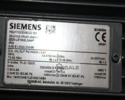 Maschine: SIEMENS FDU1703-2358222 2KJ3102-1FN23- Getriebemotor