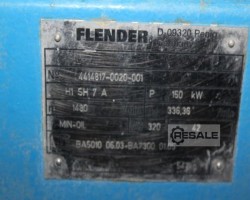 Maschine: FLENDER BA5010 06.03 + BA7300 01.05 Getriebe