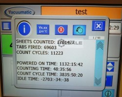 Maschine: VACUUMATIC Vicount 3 PB Zählmaschinen