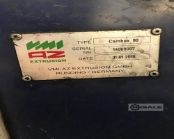 Maschine: AZ VMI Combex 90 Strainer Extruder Extruder