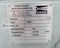 Maschine: DEBUS DDS 119-8-31 Druckluftsauger