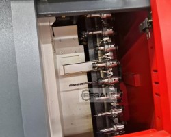 Maschine: EMCO HT65-SMYB-Powermill G1 SBB CNC Doppelspindeldrehmaschinen
