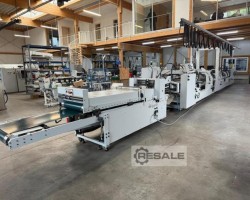 Maschine: BOBST Alpina 75 A2 MOT Faltschachtelklebemaschine
