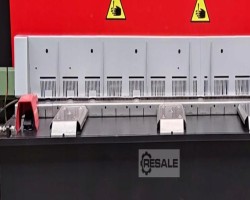 Maschine: AMADA GX630II  3100 x 6 mm CNC Tafelscheren