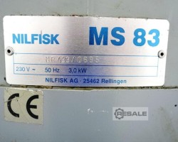 Maschine: NILFISK MS 83 Spänesauger