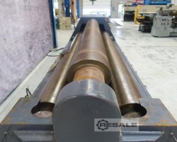 Maschine: HEISTEEL 4000 x 10 / 8 mm Vierwalzen Walzenrundbiegemaschinen