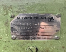 Maschine: ALLWEILER ABM20I-1 Zerkleinerer Macerator