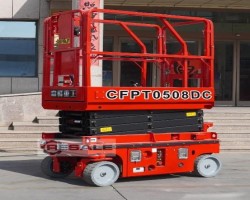 Maschine: CFMG CFPT0508DC 6.5m Scherenarbeitsbühne MESSESONDERPREIS BAUMA