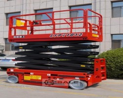 Maschine: CFMG CFPT1012 12m Scherenarbeitsbühne MESSESONDERPREIS BAUMA