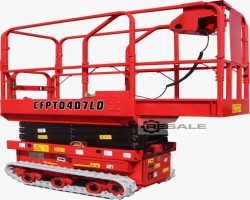 Maschine: CFMG CFPT0408LD 6.5m Gelände- Raupenarbeitsbühne MESSESONDERPREIS