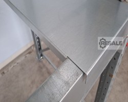 Maschine:  1.110 x 295mm Hochregallager Palettenregal