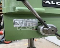 Maschine: ALZMETALL AX2 Bohrer