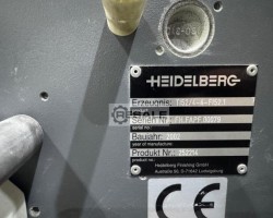 Maschine: HEIDELBERG-STAHL TI 52 4/4 FI 52.1 Falzautomaten